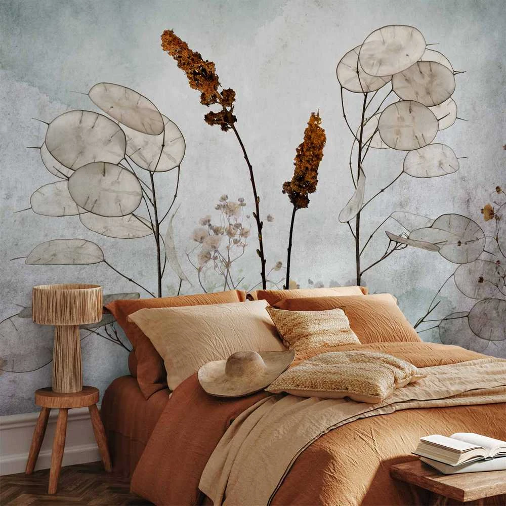 Artgeist Fototapetas - Lunaria in the Meadow
