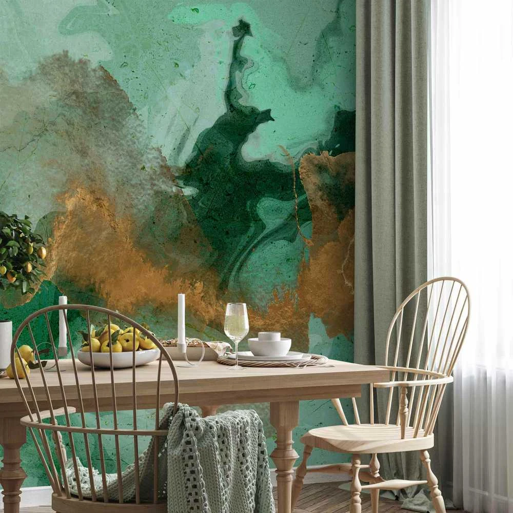Artgeist Fototapetas - Malachite Play