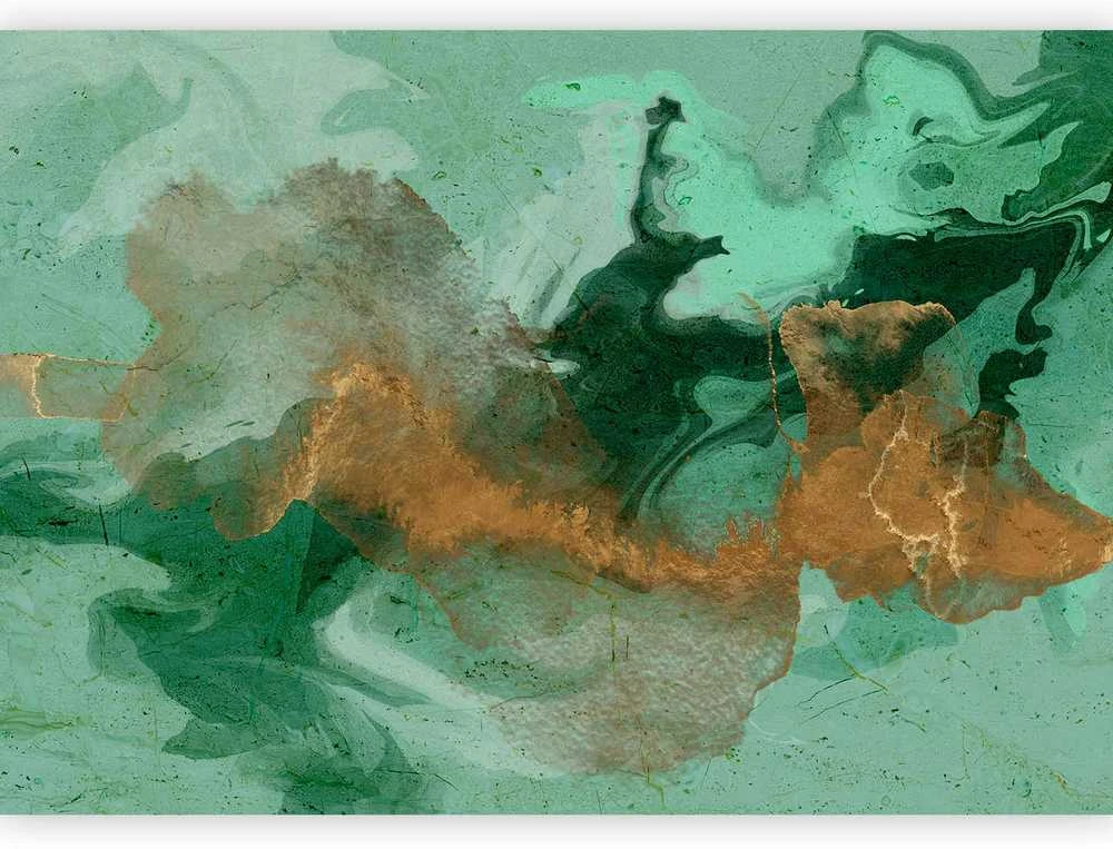 Artgeist Fototapetas - Malachite Play