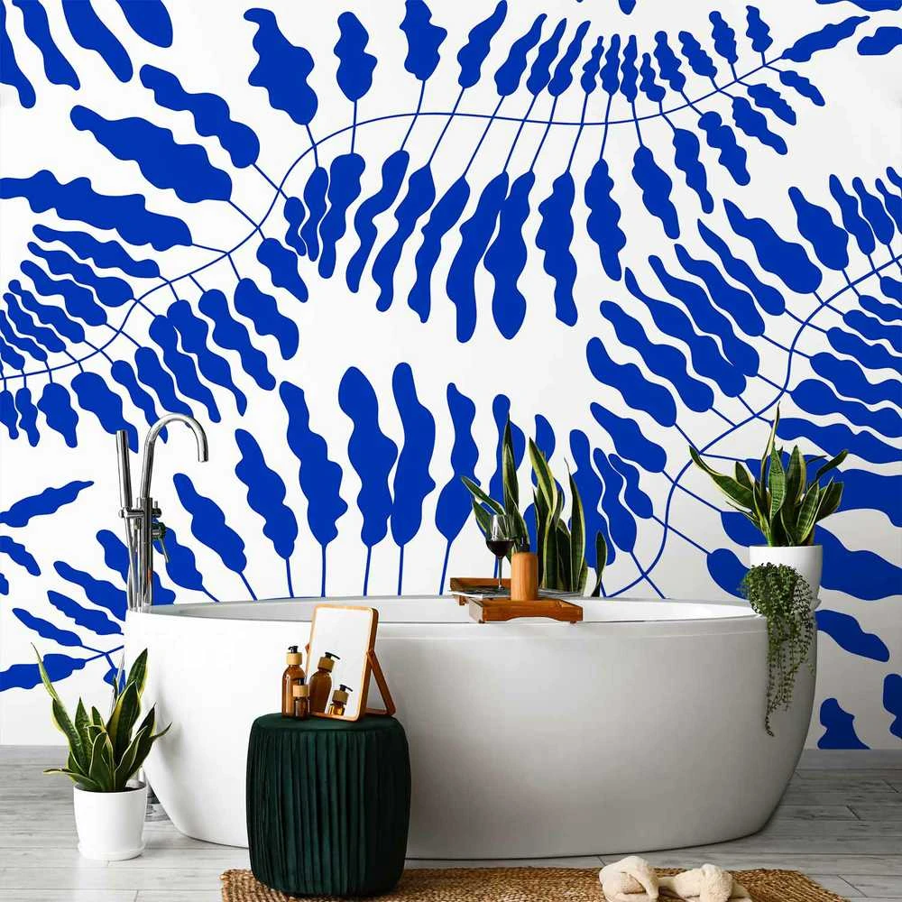 Artgeist Fototapetas - Mėlyna Fern