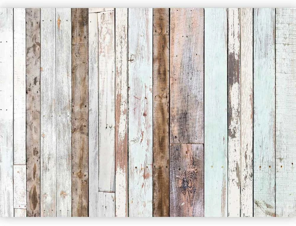 Artgeist Fototapetas - Multi-colored Boards