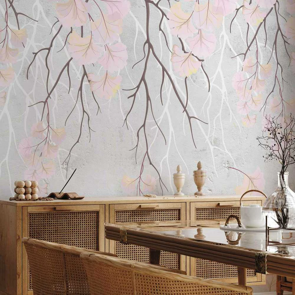 Artgeist Fototapetas - Mysterious Plants - First Variant