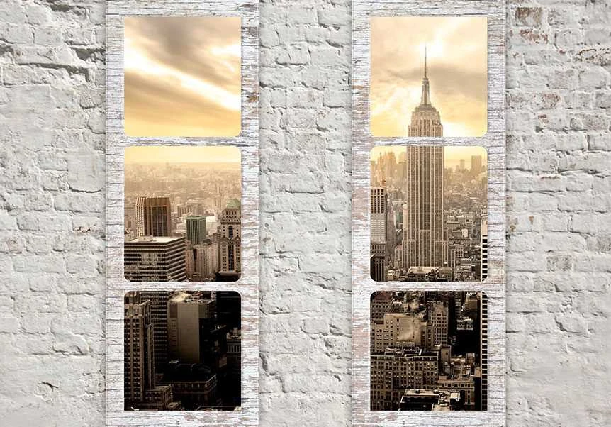 Artgeist Fototapetas - New York: view from the window