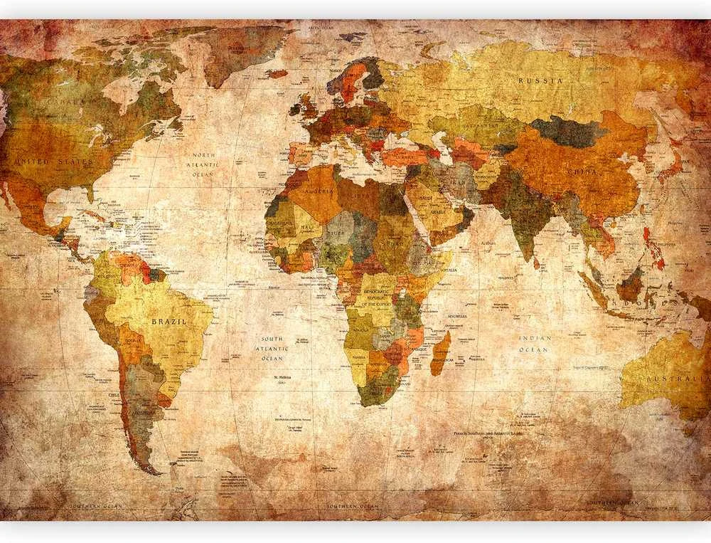 Artgeist Fototapetas - Old World Map