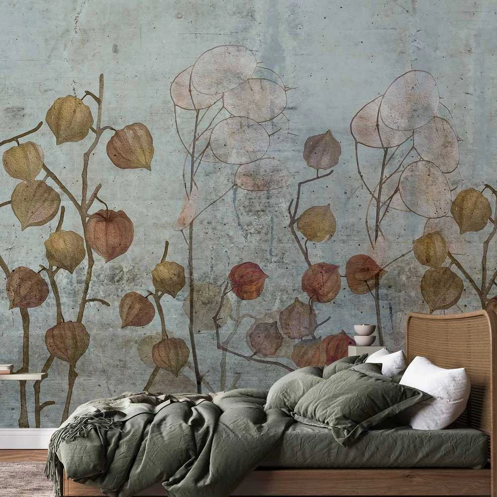 Artgeist Fototapetas - Painted Lunaria