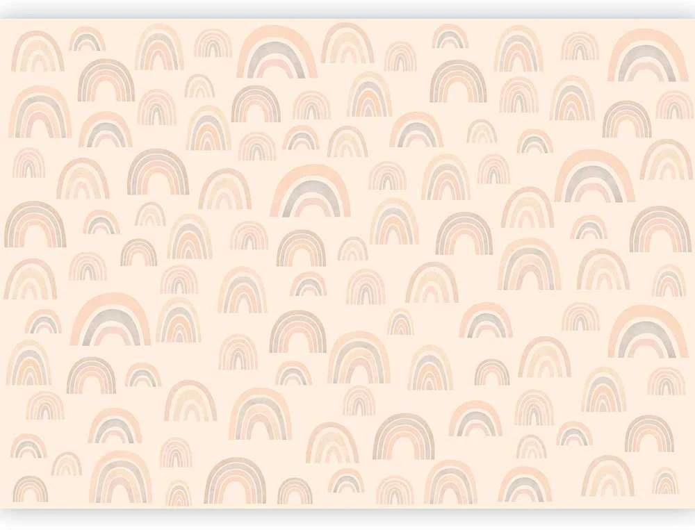 Artgeist Fototapetas - Pastel Rainbows
