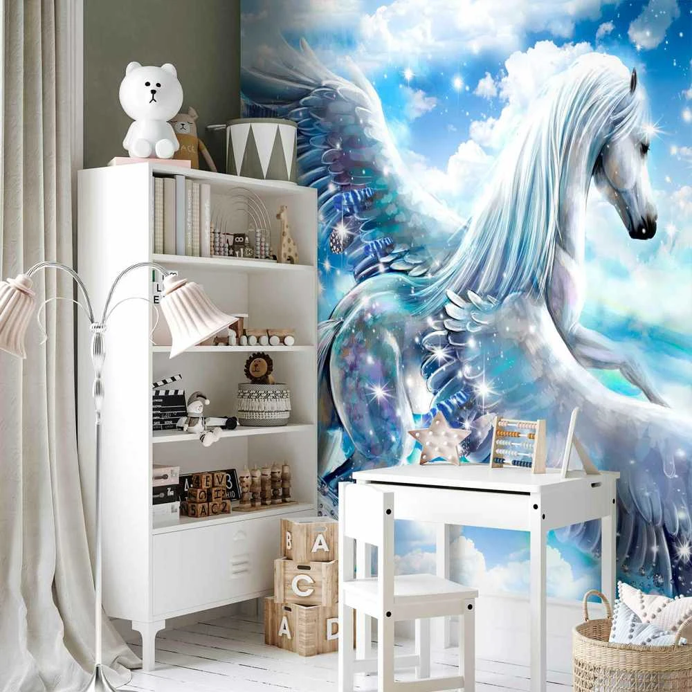 Artgeist Fototapetas - Pegasus (Mėlyna)