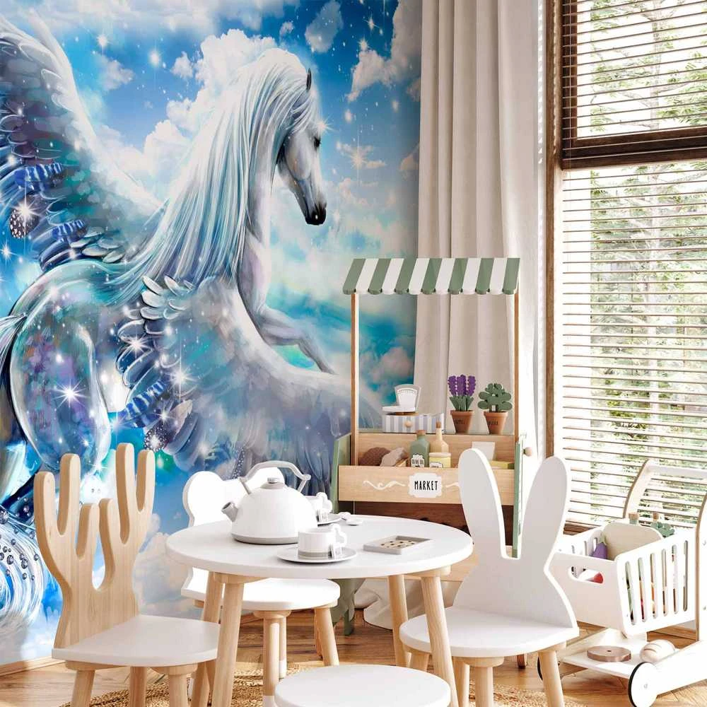 Artgeist Fototapetas - Pegasus (Mėlyna)