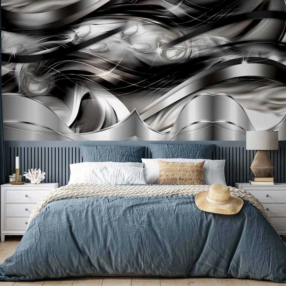 Artgeist Fototapetas - Platinum fog
