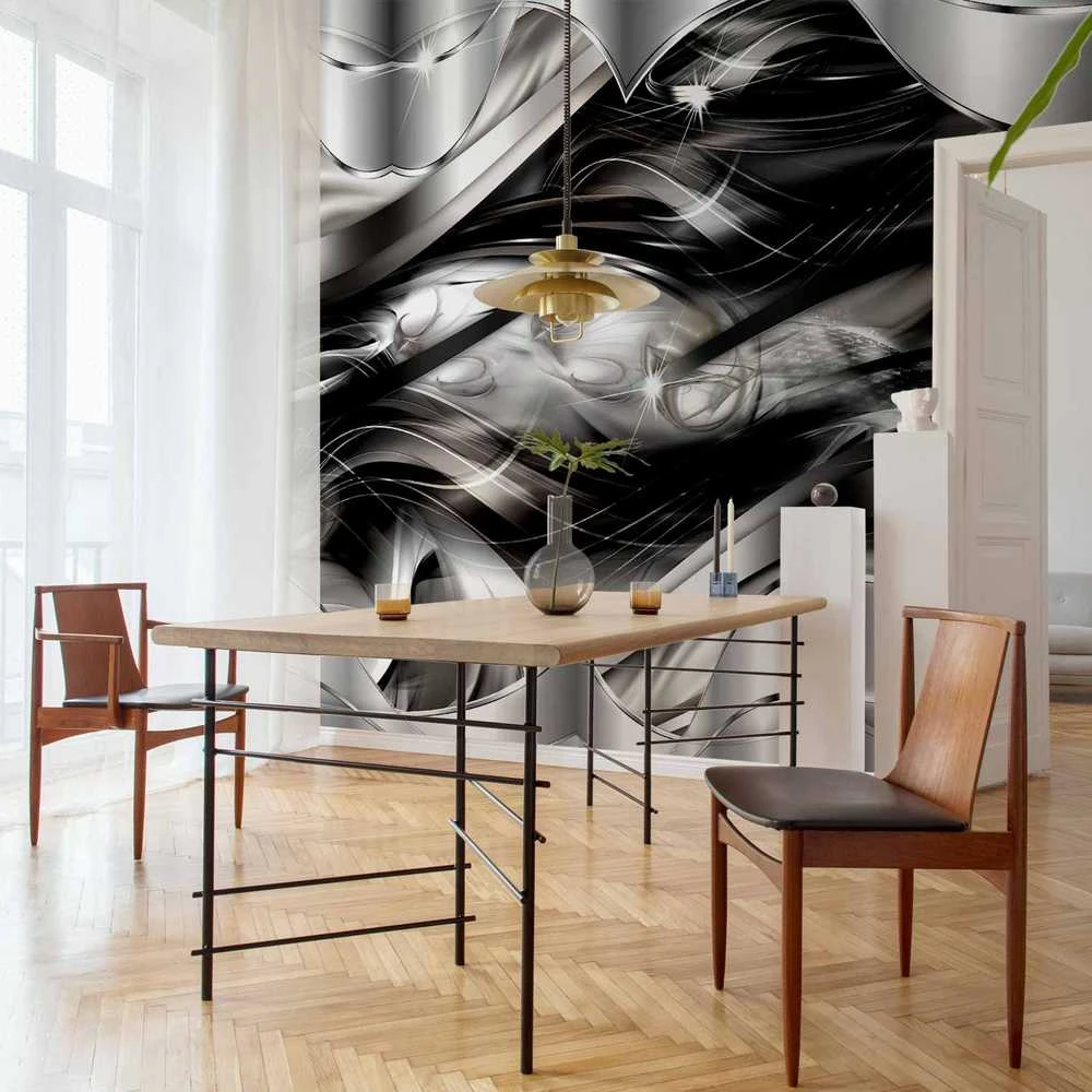 Artgeist Fototapetas - Platinum fog