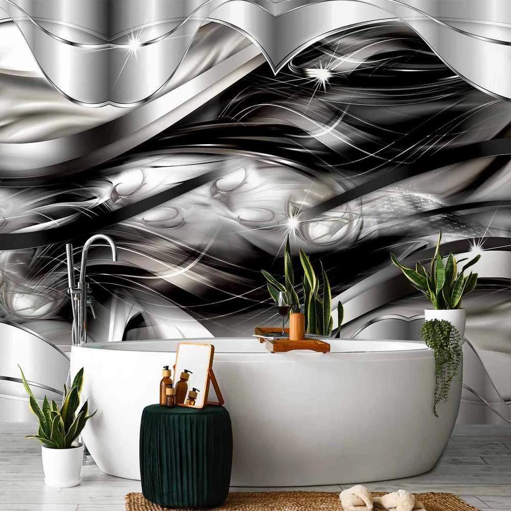 Artgeist Fototapetas - Platinum fog
