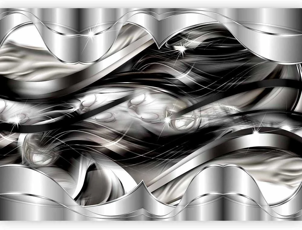 Artgeist Fototapetas - Platinum fog