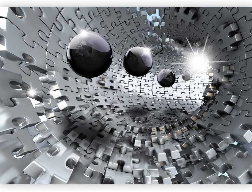 Artgeist Fototapetas - Puzzle - Tunnel