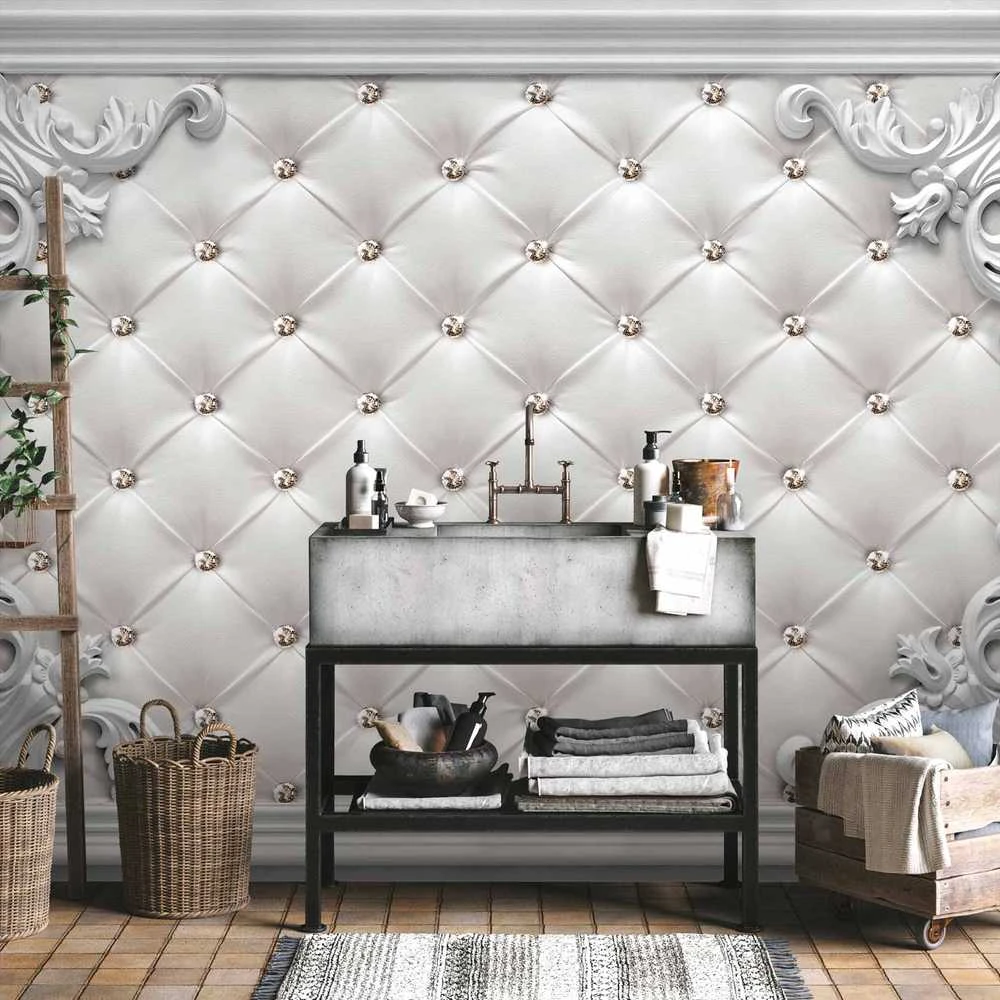 Artgeist Fototapetas - Quilted Leather