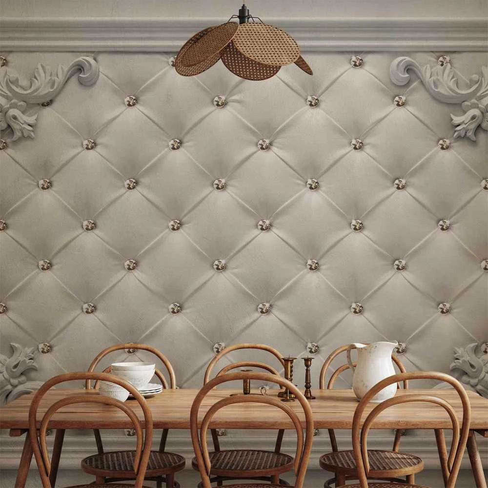 Artgeist Fototapetas - Quilted Leather