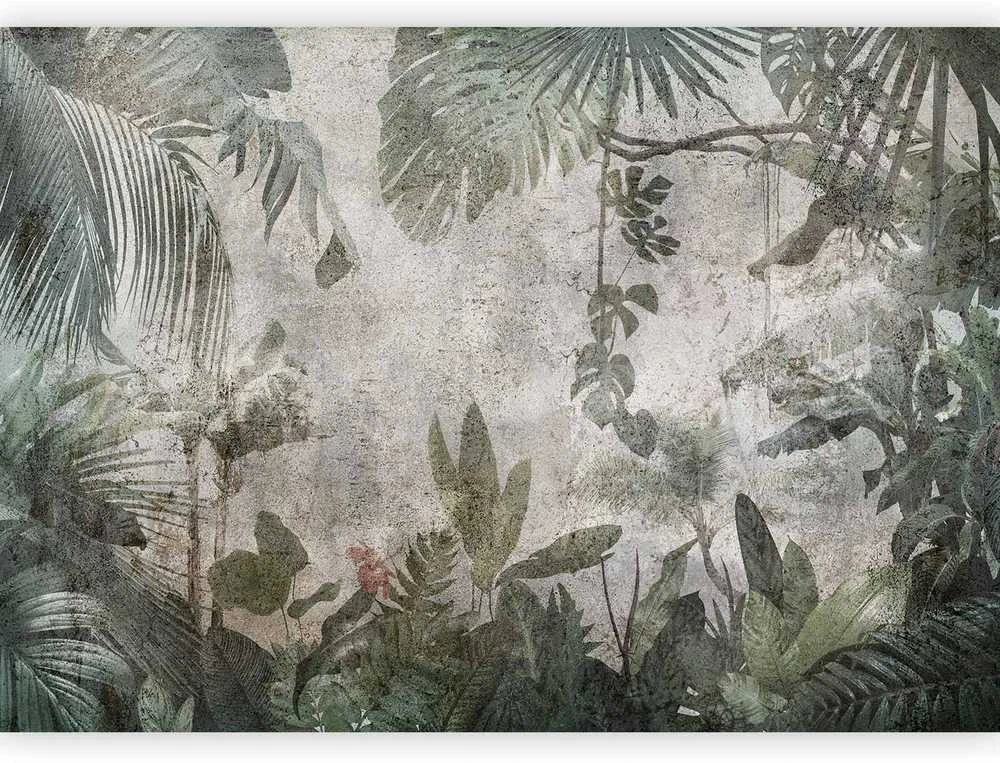 Artgeist Fototapetas - Rain Forest in the Fog
