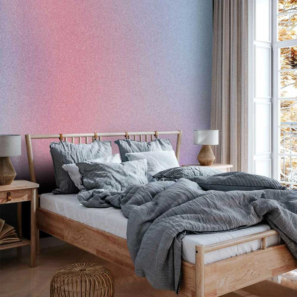 Artgeist Fototapetas - Rainbow Gradient - Delicate Multicolored Gradient Resembling Mist
