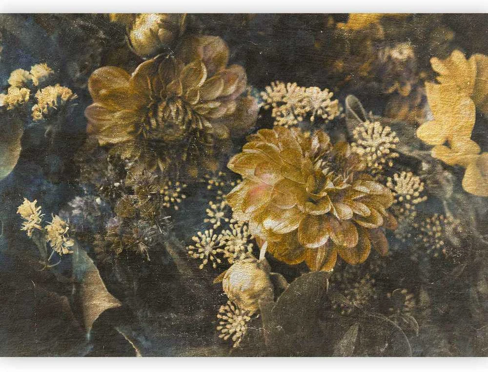 Artgeist Fototapetas - Retro Flowers - Second Variant
