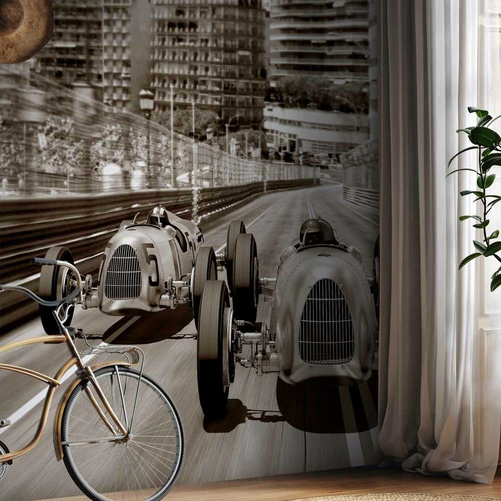 Artgeist Fototapetas - Retro Formula 1