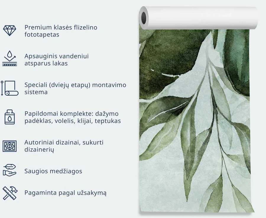 Artgeist Fototapetas - Sapphire Wave
