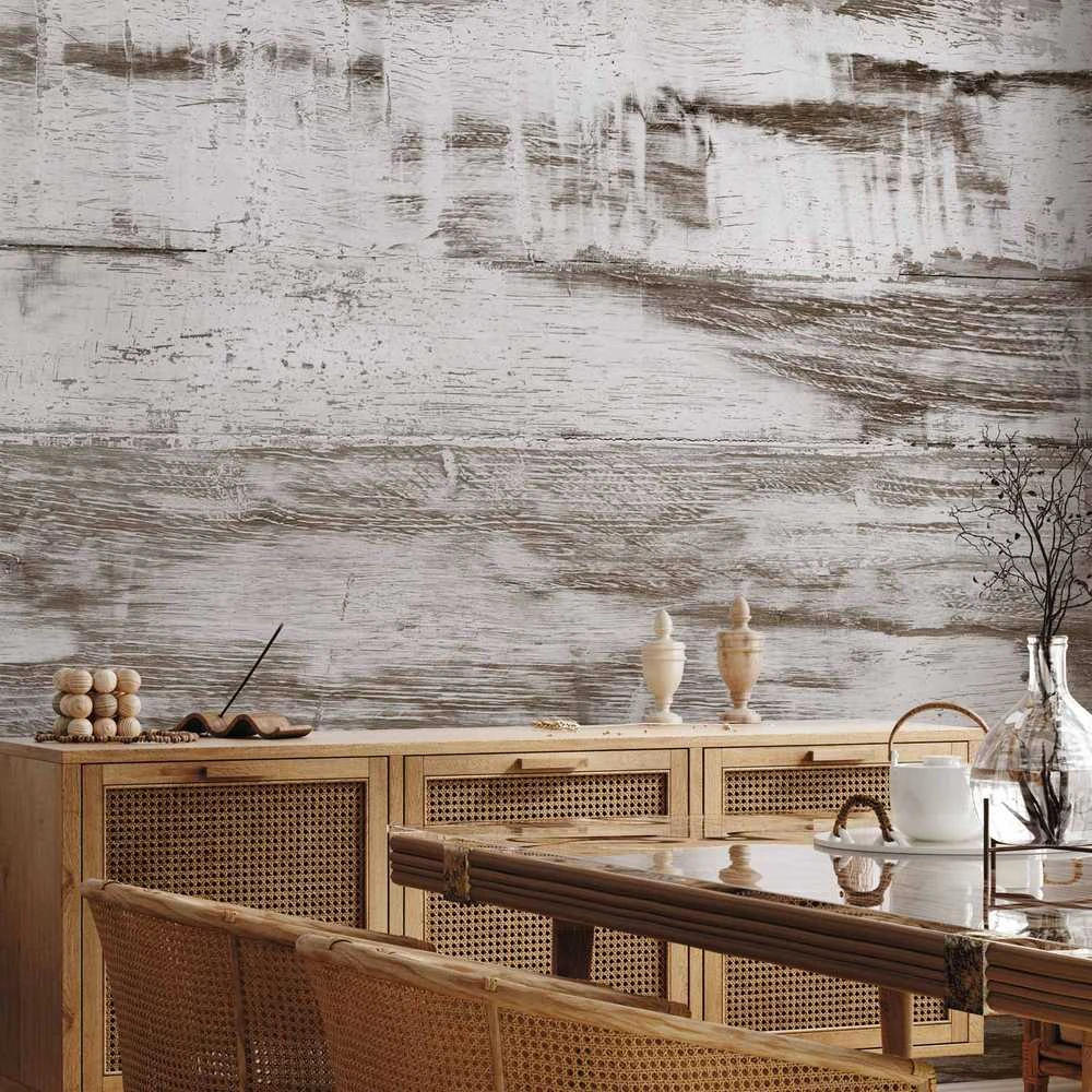 Artgeist Fototapetas - Shabby Chic Wood
