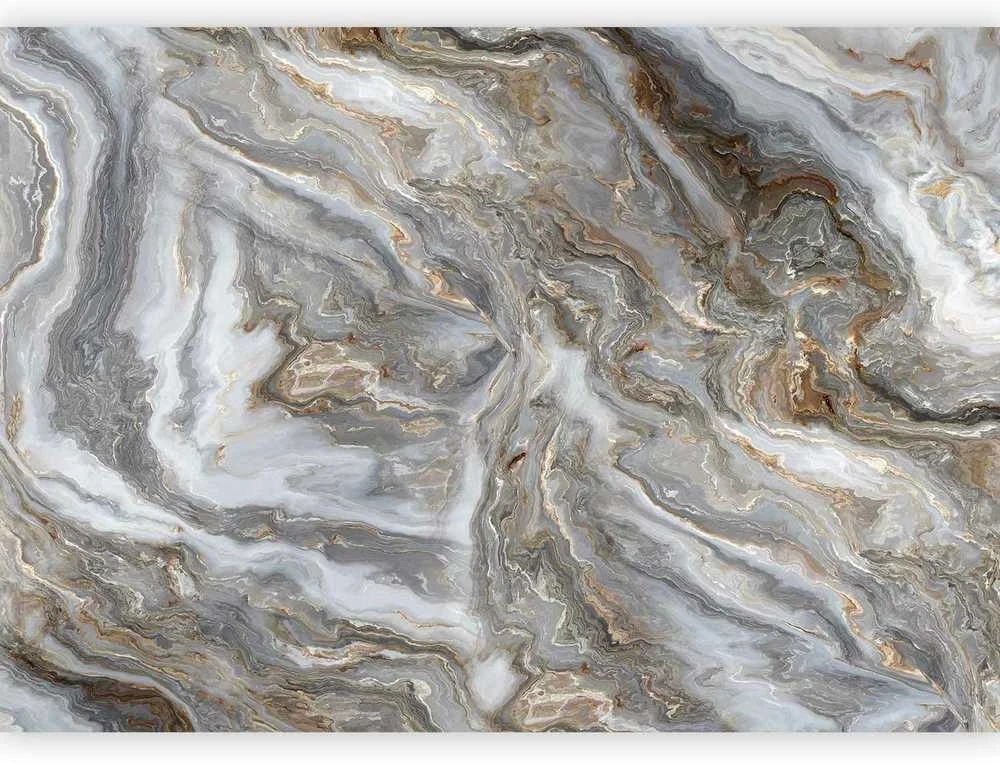 Artgeist Fototapetas - Stone Abstractions - Marble Textures in Neautral Tones