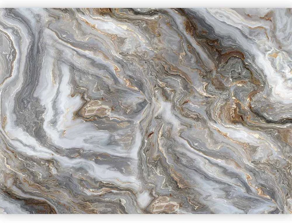 Artgeist Fototapetas - Stone Abstractions - Marble Textures in Neautral Tones