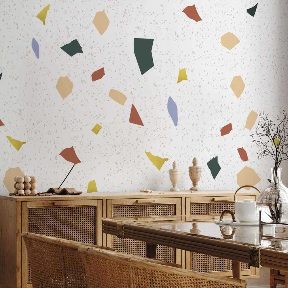 Artgeist Fototapetas - Subtle Terrazzo Pattern