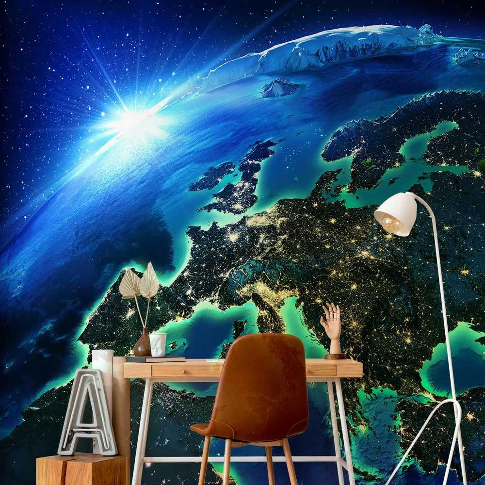 Artgeist Fototapetas - The Mėlyna Planet