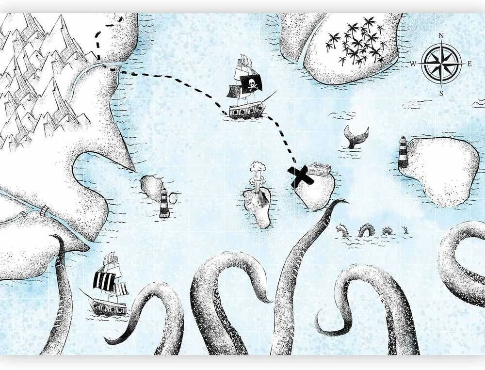 Artgeist Fototapetas - Treasure Map