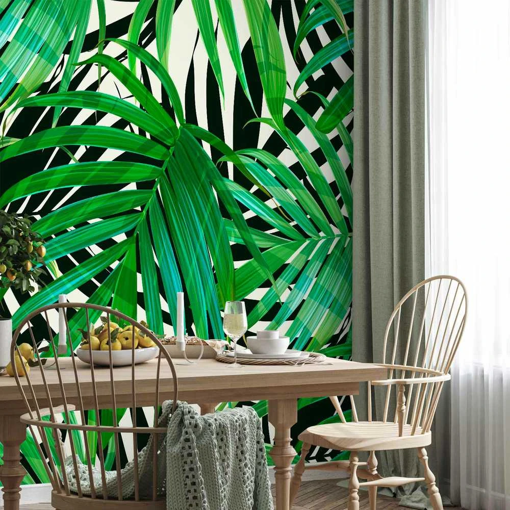 Artgeist Fototapetas - Tropical Leaves
