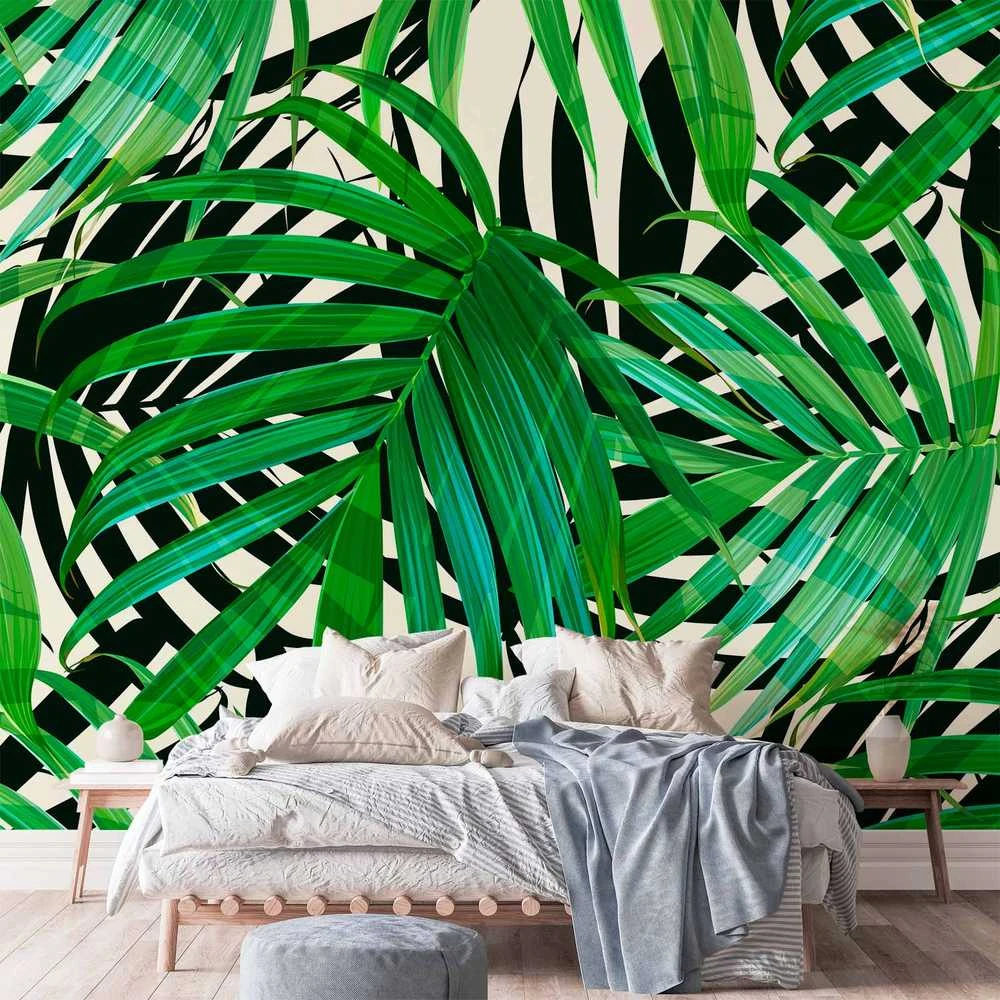 Artgeist Fototapetas - Tropical Leaves