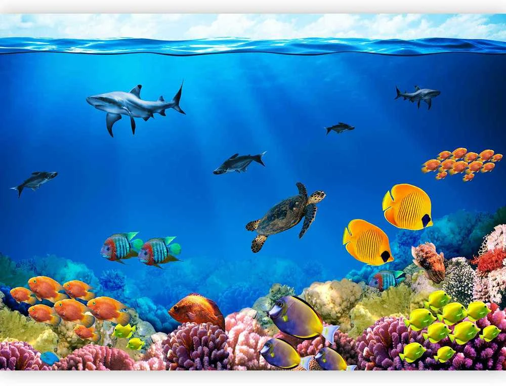 Artgeist Fototapetas - Underwater kingdom