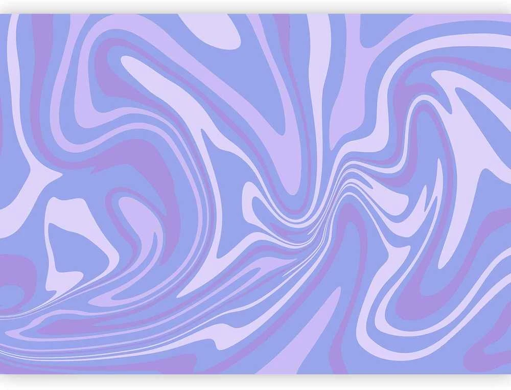 Artgeist Fototapetas - Violetinė Composition - Abstract Background in Violet-Violetinė-Lavender Hues