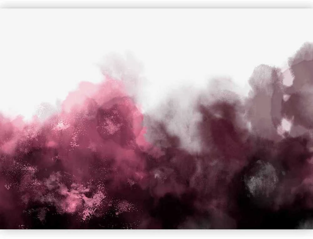 Artgeist Fototapetas - Watercolour Variation - Raudona