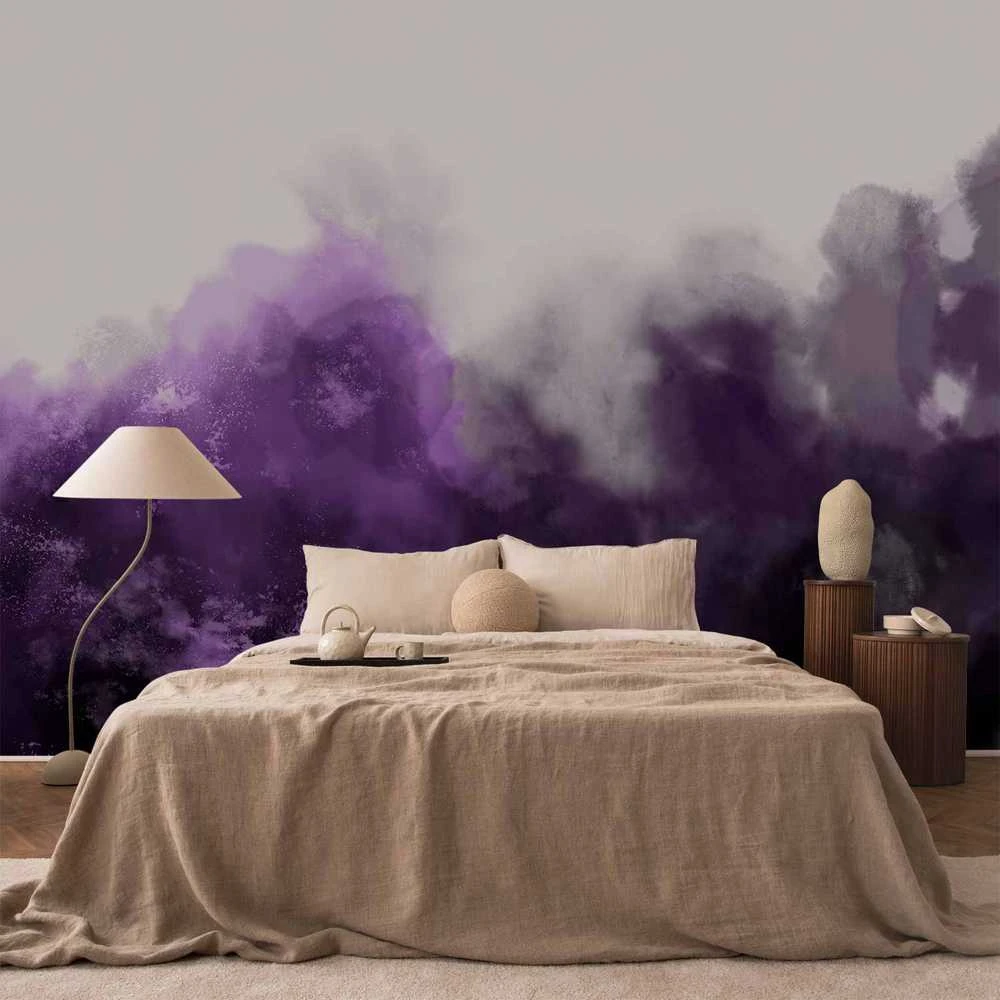 Artgeist Fototapetas - Watercolour Variation - Violet