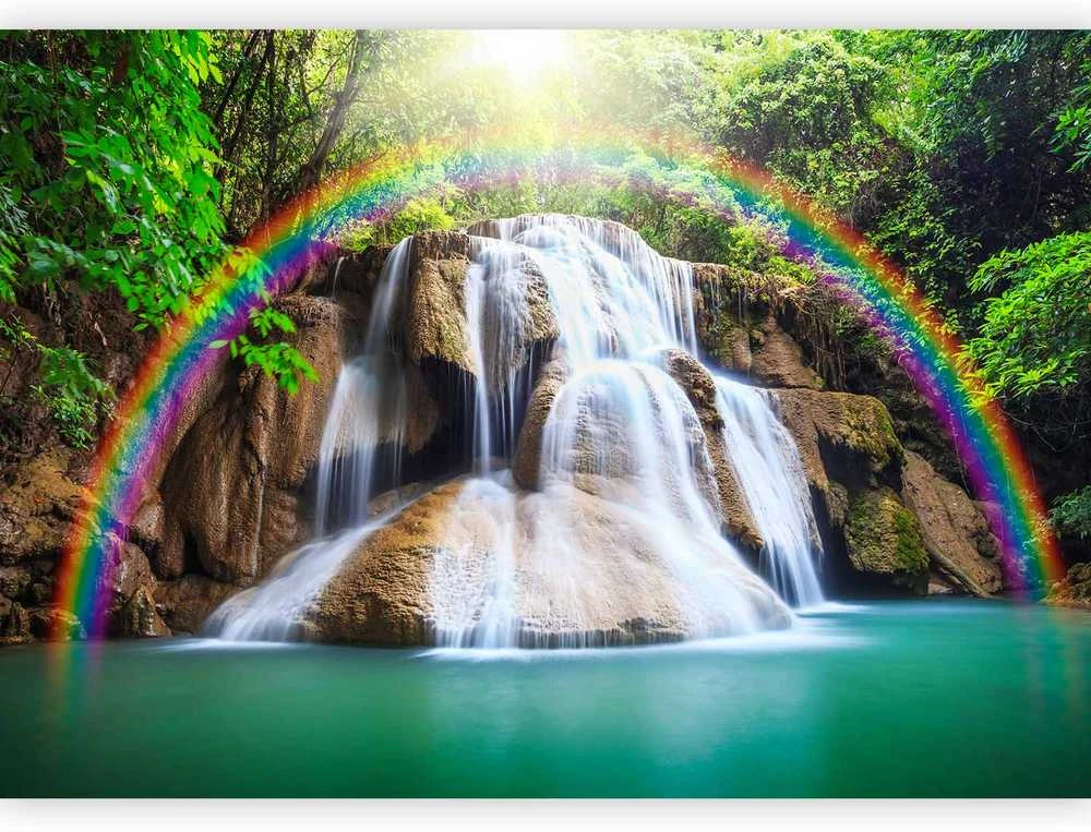 Artgeist Fototapetas - Waterfall of Fulfilled Wishes