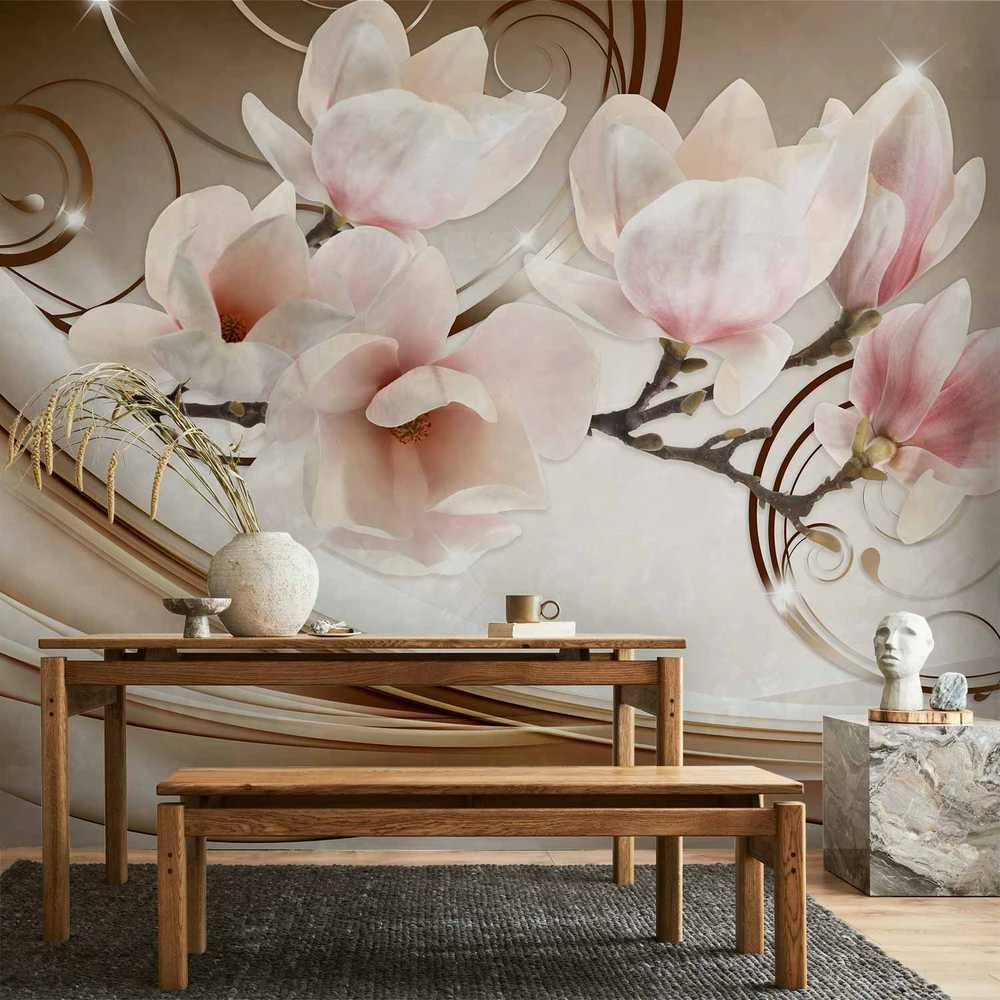 Artgeist Fototapetas - Waves of Magnolia