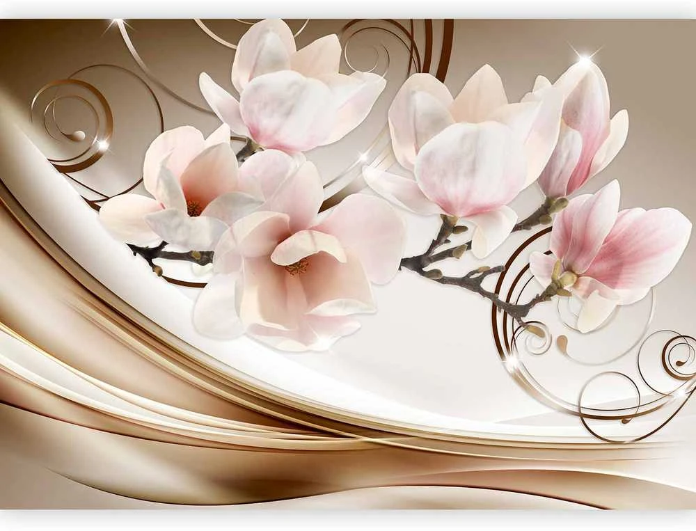 Artgeist Fototapetas - Waves of Magnolia