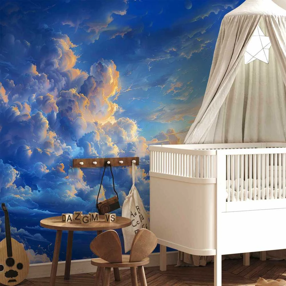 Artgeist Fototapetas - When the Sky Becomes a Canvas: Artistic Creation of Nature in the Clouds