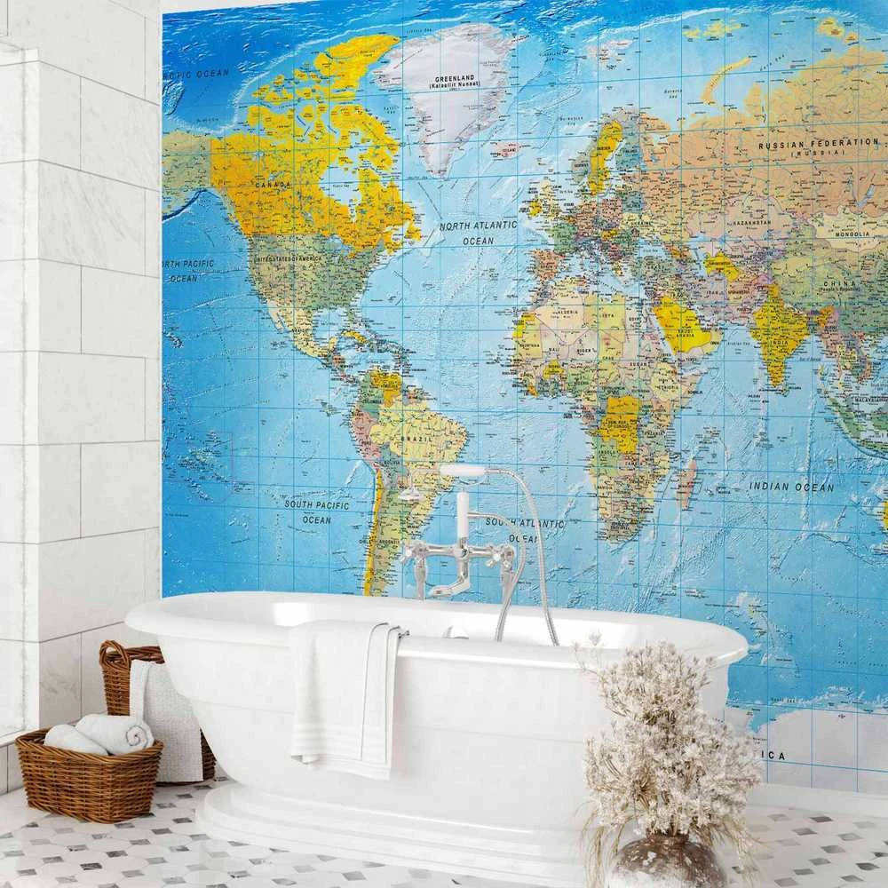 Artgeist Fototapetas - World Classic Map