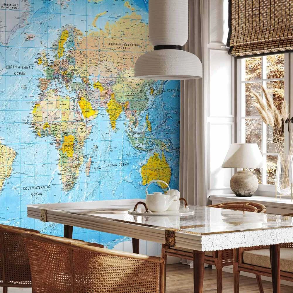 Artgeist Fototapetas - World Classic Map