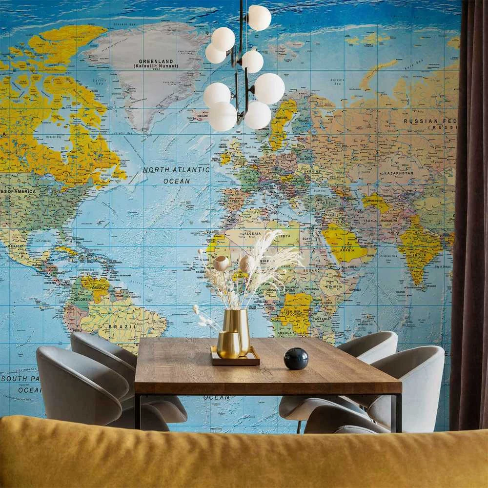 Artgeist Fototapetas - World Classic Map