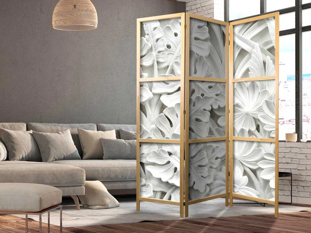 Artgeist Japoniška kambario pertvara - Alabaster Garden I