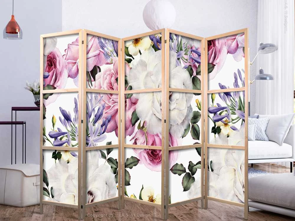 Artgeist Japoniška kambario pertvara - Floral Glade II