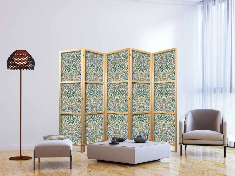 Artgeist Japoniška kambario pertvara - Retro Vintage Intricate and Rich Pattern in Victorian Style