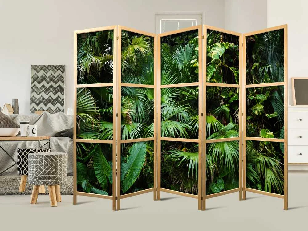 Artgeist Japoniška kambario pertvara - Sunny Jungle II