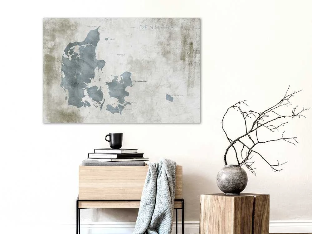 Artgeist Kamštinis paveikslas - Scandinavian Mėlyna