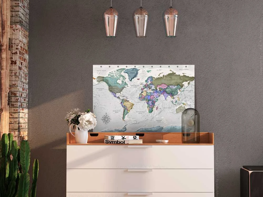Artgeist Kamštinis paveikslas - World Destinations (1 Part) Wide