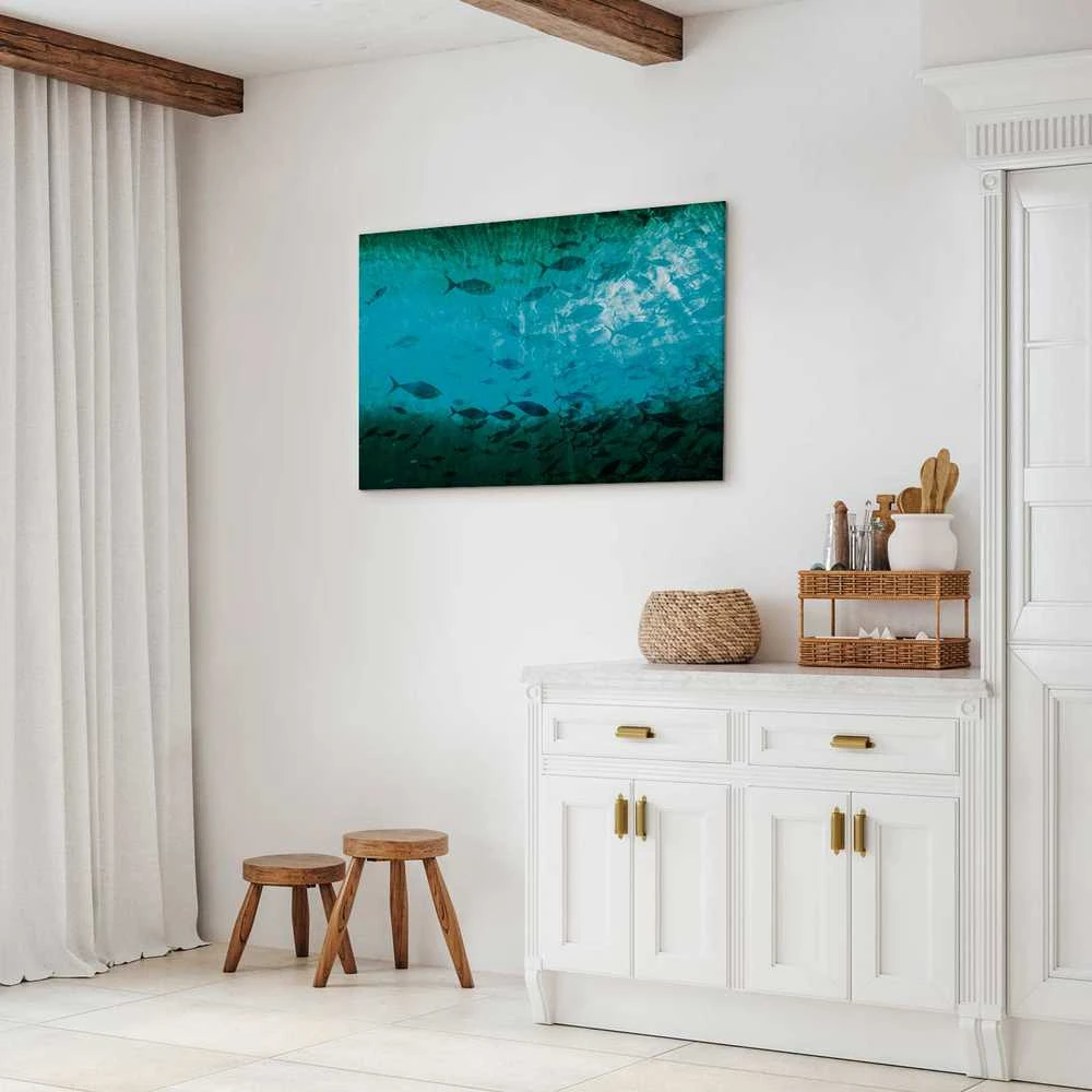 Artgeist Paveikslas - A shoal of dark fish